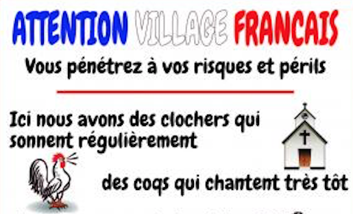 N° 094 Attention village français