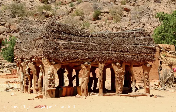 N° 115 Jacques CHIRAC : nous Peuple Dogon du Mali, avons fait de lui notre Hogon