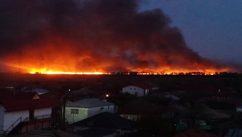 J° 006 Le delta du Danube en feu. Images inquiétantes d’une catastrophe dont personne ne parle !