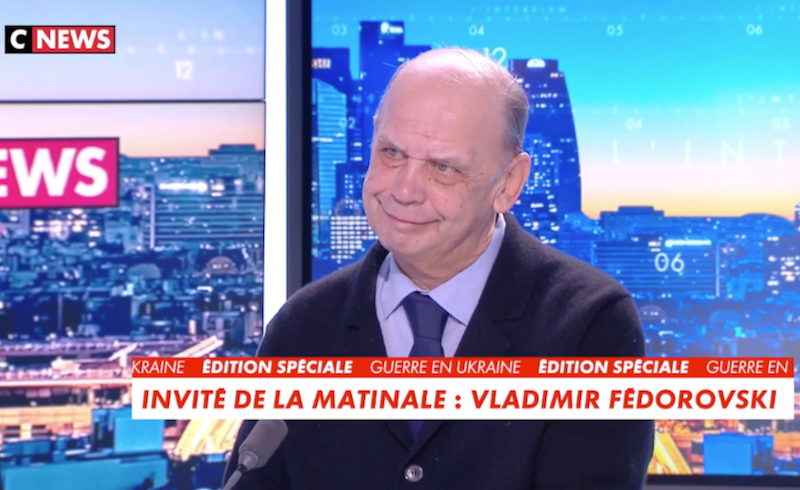 N° 382 Vladimir FÉDOROWSKI : omniprésent sur toutes les chaînes.