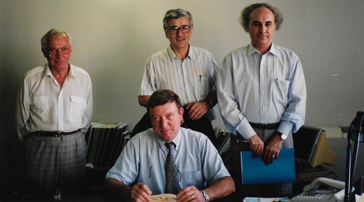 1996.06.00 Pierre Becqué Florin Scrieciu Serge Renault Pierre Chevallet Montpellier 1200 - 1 copie