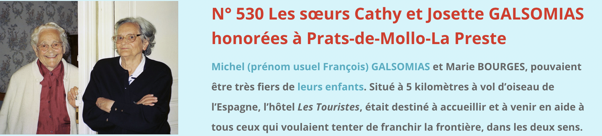 N° 530. historique